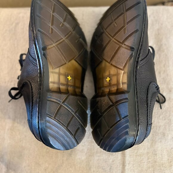 Dr. Martens Unisex Industrial Hampshire Black Service Leather Shoes Sz 9M-W10 - Picture 7 of 13